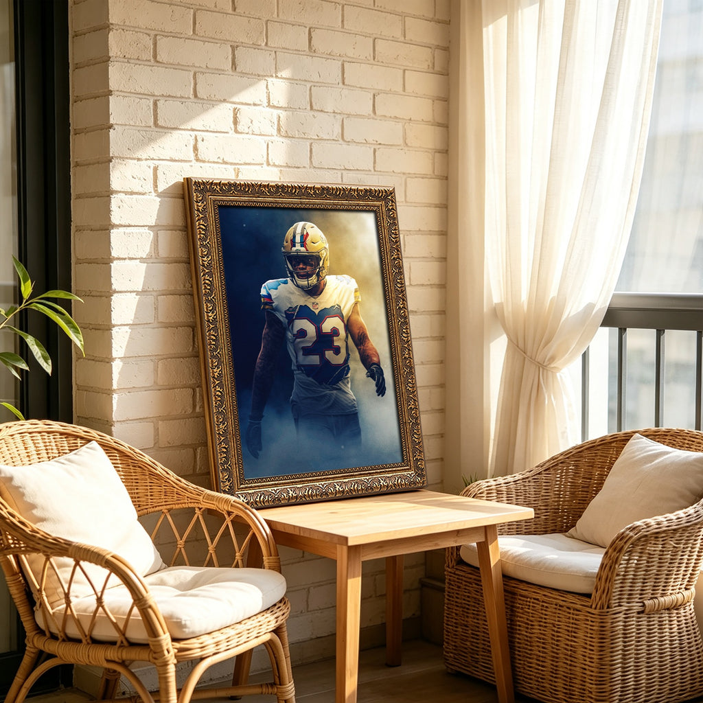 Chauncey Gardner Johnson Art Sports Decorative Poster School Dormitory 1 Canvas Wall Art Poster Decor Gift