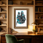 Carson Wentz Alshon Jeffery Art Sports Decorative Poster School Dormitory 6 Canvas Wall Art Poster Decor Gift