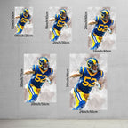 Clay Matthews Celebrity Sports Art Poster School Dining Room Decoration 3 Canvas Wall Art Poster Decor Gift