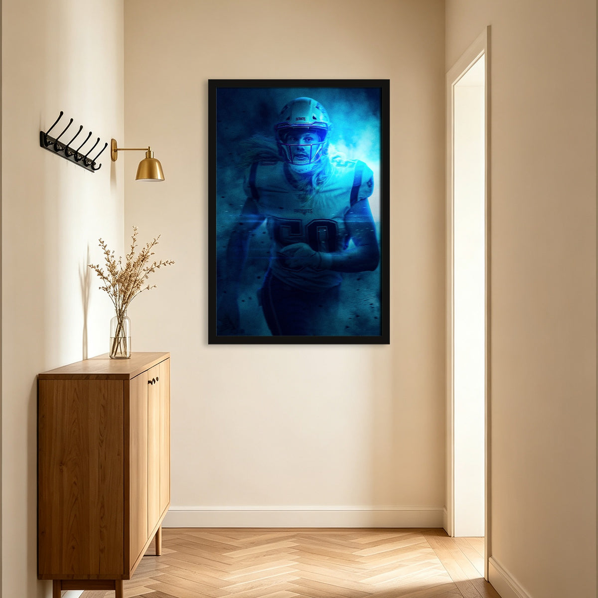 Chase Winovich Art Sports Decorative Poster School Dormitory 9 Canvas Wall Art Poster Decor Gift