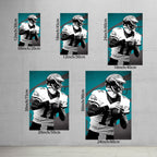 Carson Wentz Celebrity Sports Art Poster School Dining Room Decoration 1 Canvas Wall Art Poster Decor Gift