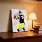 Ben Roethlisberger Celebrity Sports Art Poster School Dining Room Decoration 8 Canvas Wall Art Poster Decor Gift