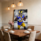 Brandin Cooks Art Sports Decorative Poster School Dormitory 5 Canvas Wall Art Poster Decor Gift