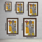 Ben Roethlisberger Sports Celebrity Art Deco Poster 1 Canvas Wall Art Poster Decor Gift