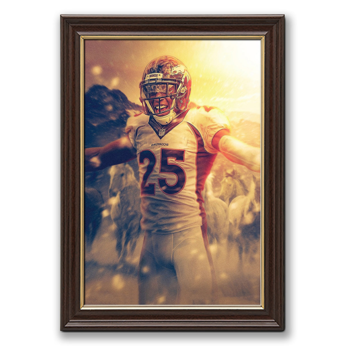 Chris Harris Art Sports Decorative Poster School Dormitory 5 Canvas Wall Art Poster Decor Gift