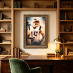 Chris Hogan Art Sports Decorative Poster School Dormitory 9 Canvas Wall Art Poster Decor Gift