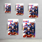 Cam Newton Sports Celebrity Art Deco Poster 1 Canvas Wall Art Poster Decor Gift