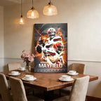 Baker Mayfield Sports Celebrity Art Deco Poster 10 Canvas Wall Art Poster Decor Gift