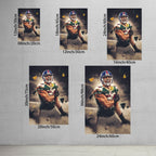Blake Martinez Art Sports Decorative Poster School Dormitory 8 Canvas Wall Art Poster Decor Gift
