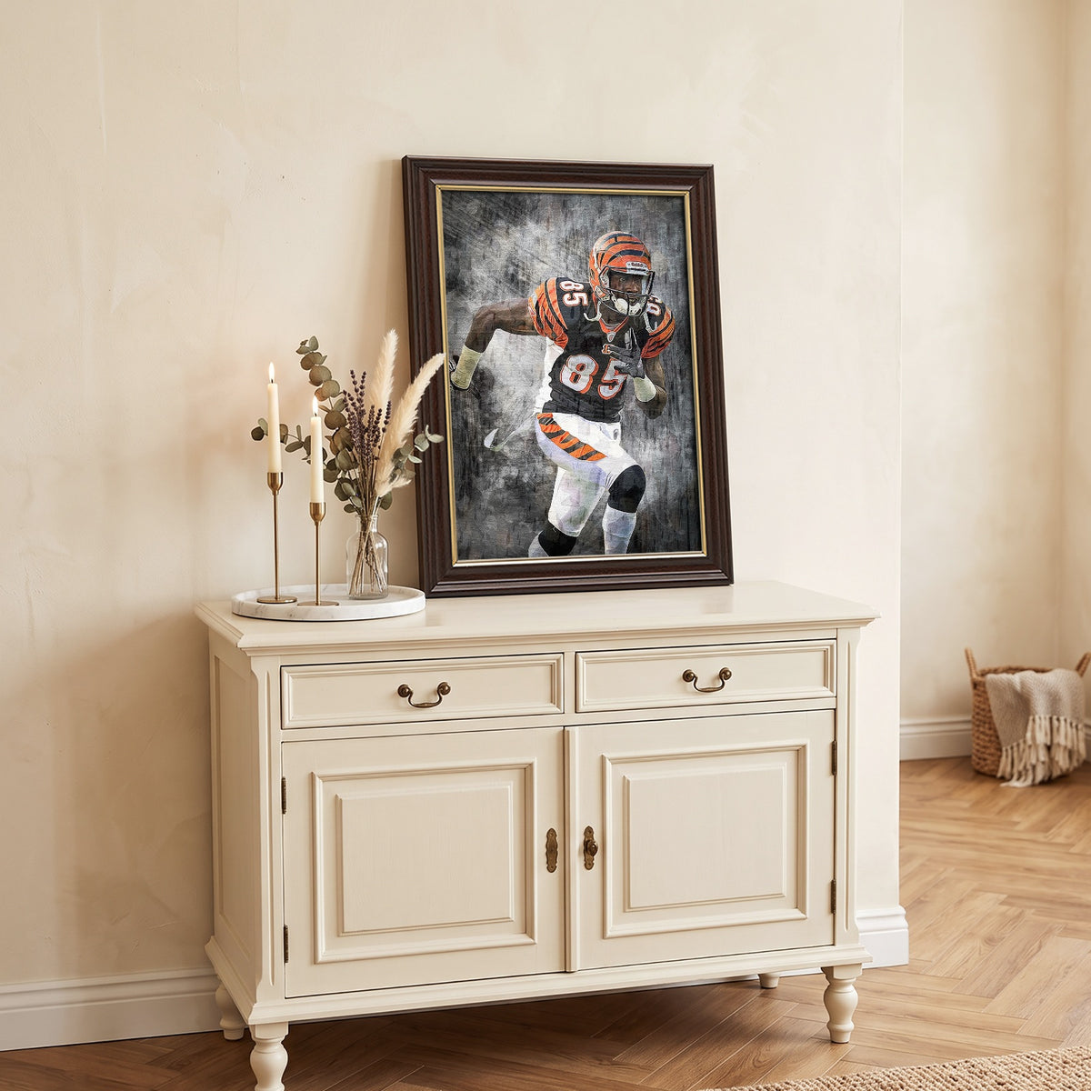 Chad Johnson Celebrity Sports Art Poster School Dining Room Decoration 4 Canvas Wall Art Poster Decor Gift