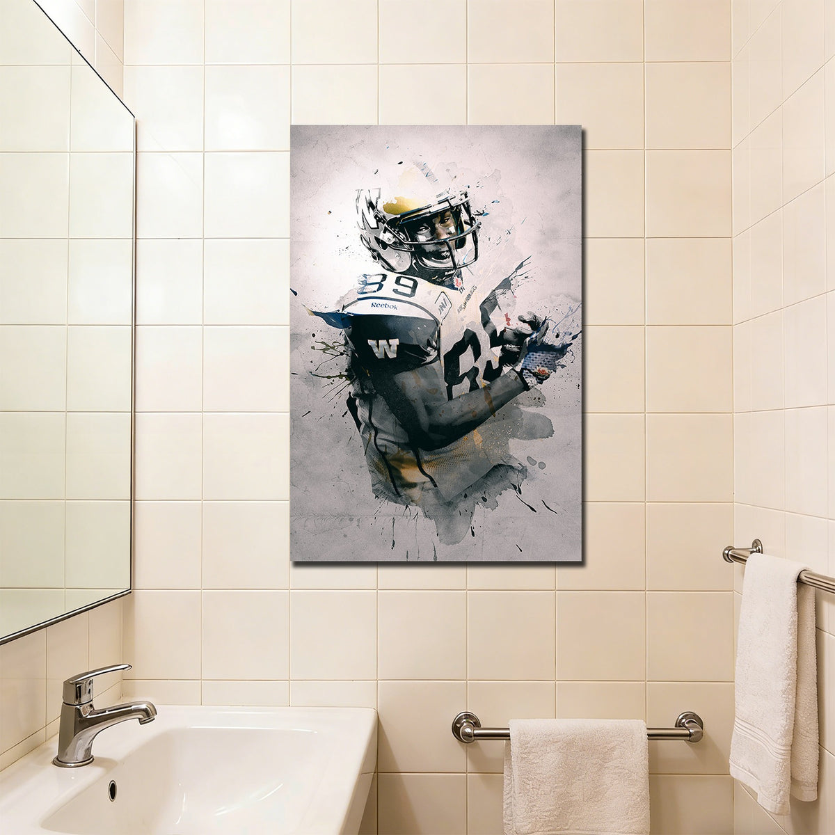 Clarence Denmark Art Sports Decorative Poster School Dormitory 7 Canvas Wall Art Poster Decor Gift