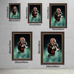 Baker Mayfield Celebrity Sports Art Poster School Dining Room Decoration 11 Canvas Wall Art Poster Decor Gift
