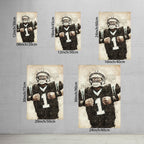 Cam Newton Sports Celebrity Art Deco Poster 8 Canvas Wall Art Poster Decor Gift