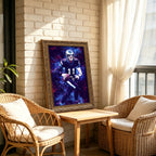 Carson Wentz Sports Celebrity Art Deco Poster 3 Canvas Wall Art Poster Decor Gift