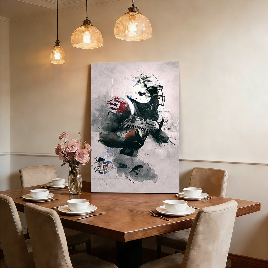 Brandon Whitaker Art Sports Decorative Poster School Dormitory 4 Canvas Wall Art Poster Decor Gift
