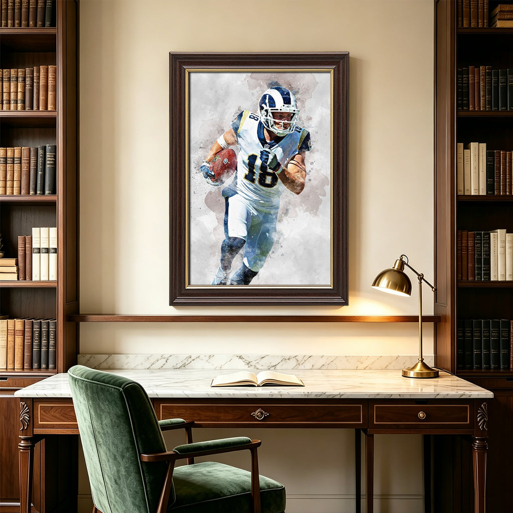 Cooper Kupp Celebrity Sports Art Poster School Dining Room Decoration 7 Canvas Wall Art Poster Decor Gift