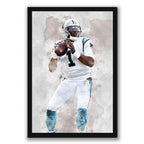 Cam Newton Celebrity Sports Art Poster School Dining Room Decoration 1 Canvas Wall Art Poster Decor Gift