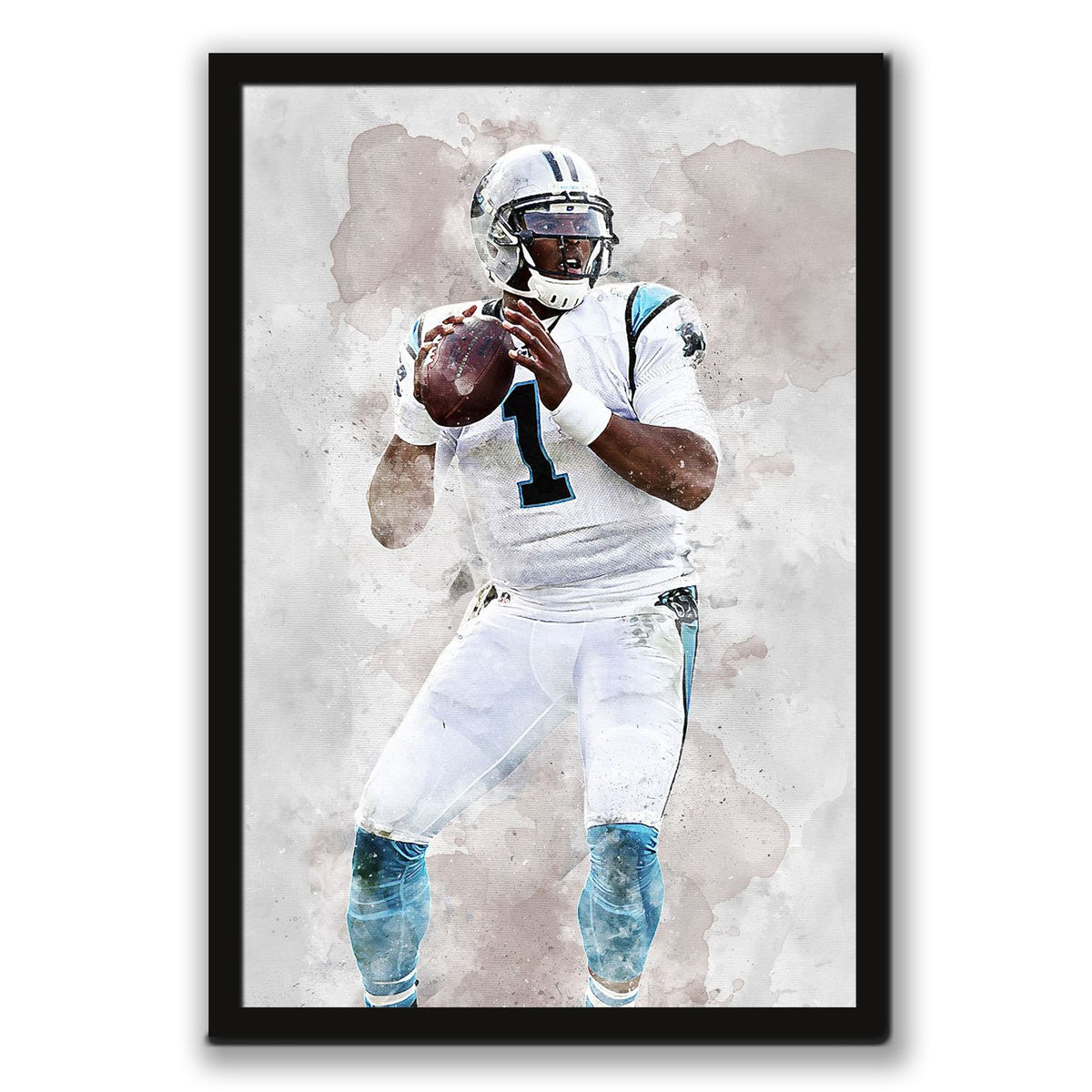 Cam Newton Celebrity Sports Art Poster School Dining Room Decoration 1 Canvas Wall Art Poster Decor Gift