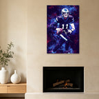 Carson Wentz Sports Celebrity Art Deco Poster 3 Canvas Wall Art Poster Decor Gift