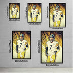 Ben Roethlisberger Celebrity Sports Art Poster School Dining Room Decoration 5 Canvas Wall Art Poster Decor Gift