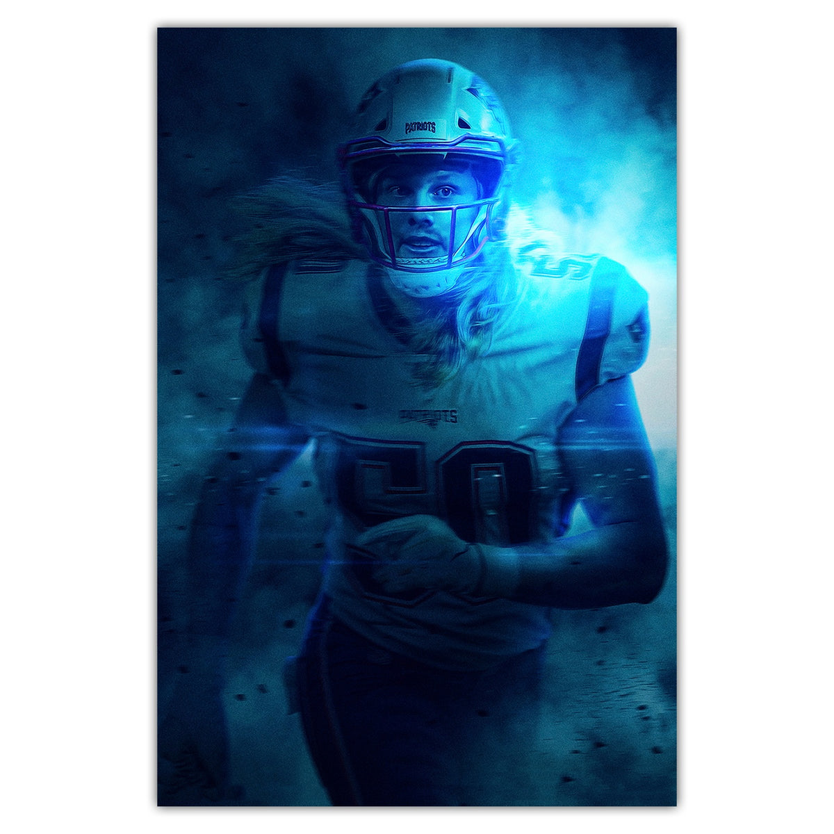 Chase Winovich Art Sports Decorative Poster School Dormitory 9 Canvas Wall Art Poster Decor Gift