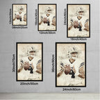 Dak Prescott Sports Celebrity Art Deco Poster 4 Canvas Wall Art Poster Decor Gift