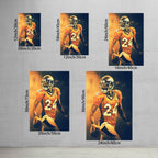 Champ Bailey Art Sports Decorative Poster School Dormitory 2 Canvas Wall Art Poster Decor Gift