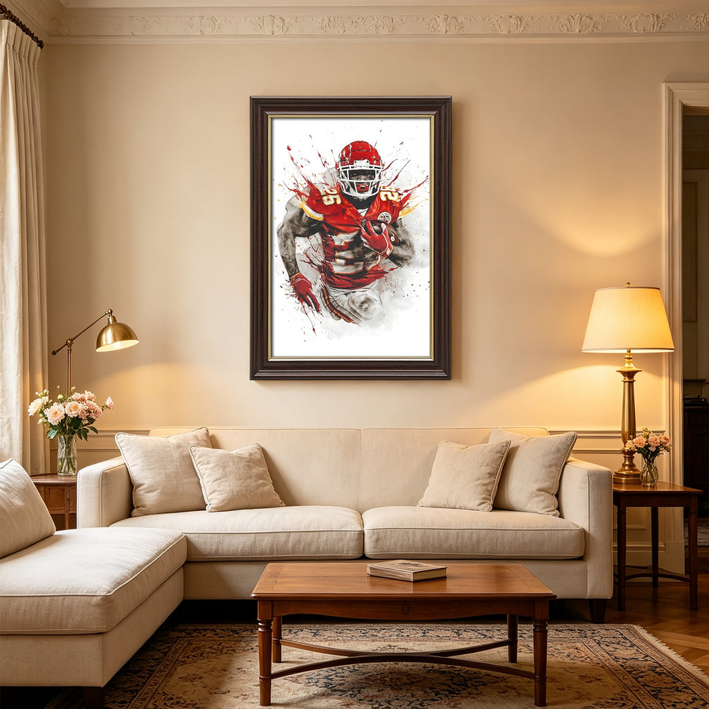 Damien Williams Art Sports Decorative Poster School Dormitory 8 Canvas Wall Art Poster Decor Gift
