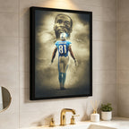 Calvin Johnson Art Sports Decorative Poster School Dormitory 2 Canvas Wall Art Poster Decor Gift