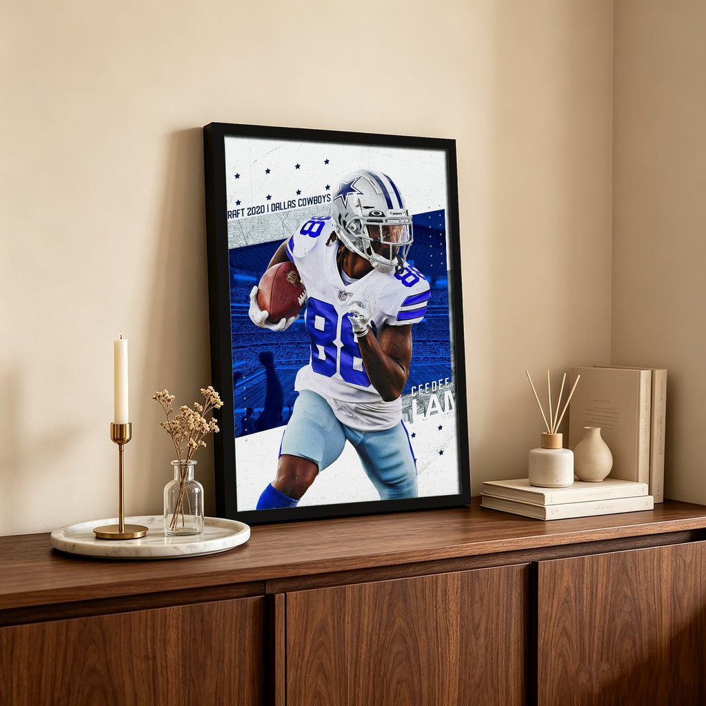CeeDee Lamb Celebrity Sports Art Poster School Dining Room Decoration 8 Canvas Wall Art Poster Decor Gift