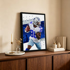 CeeDee Lamb Celebrity Sports Art Poster School Dining Room Decoration 8 Canvas Wall Art Poster Decor Gift