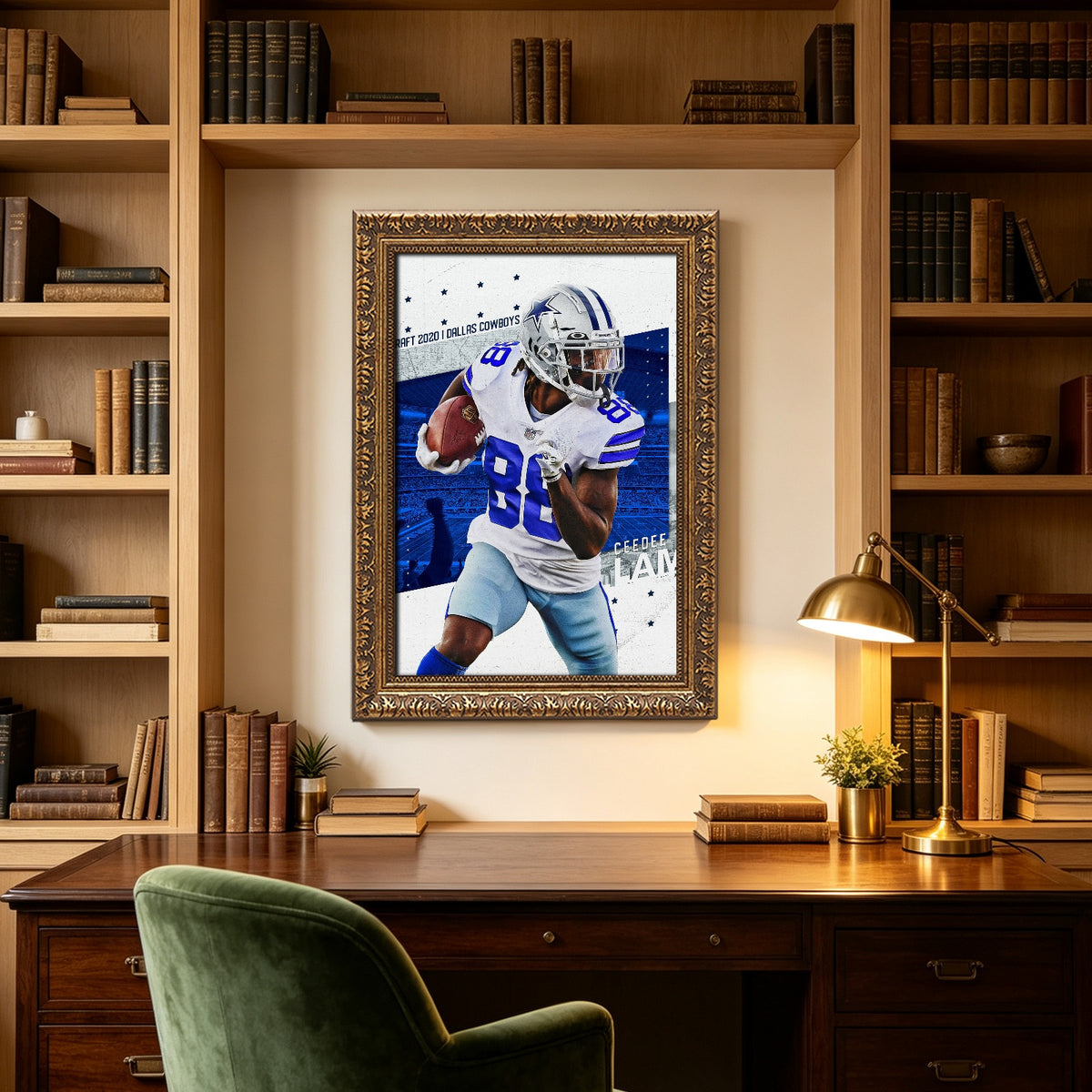 CeeDee Lamb Celebrity Sports Art Poster School Dining Room Decoration 8 Canvas Wall Art Poster Decor Gift