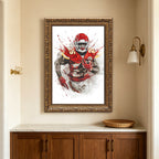 Damien Williams Art Sports Decorative Poster School Dormitory 8 Canvas Wall Art Poster Decor Gift