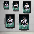 Carson Wentz Celebrity Sports Art Poster School Dining Room Decoration 0 Canvas Wall Art Poster Decor Gift