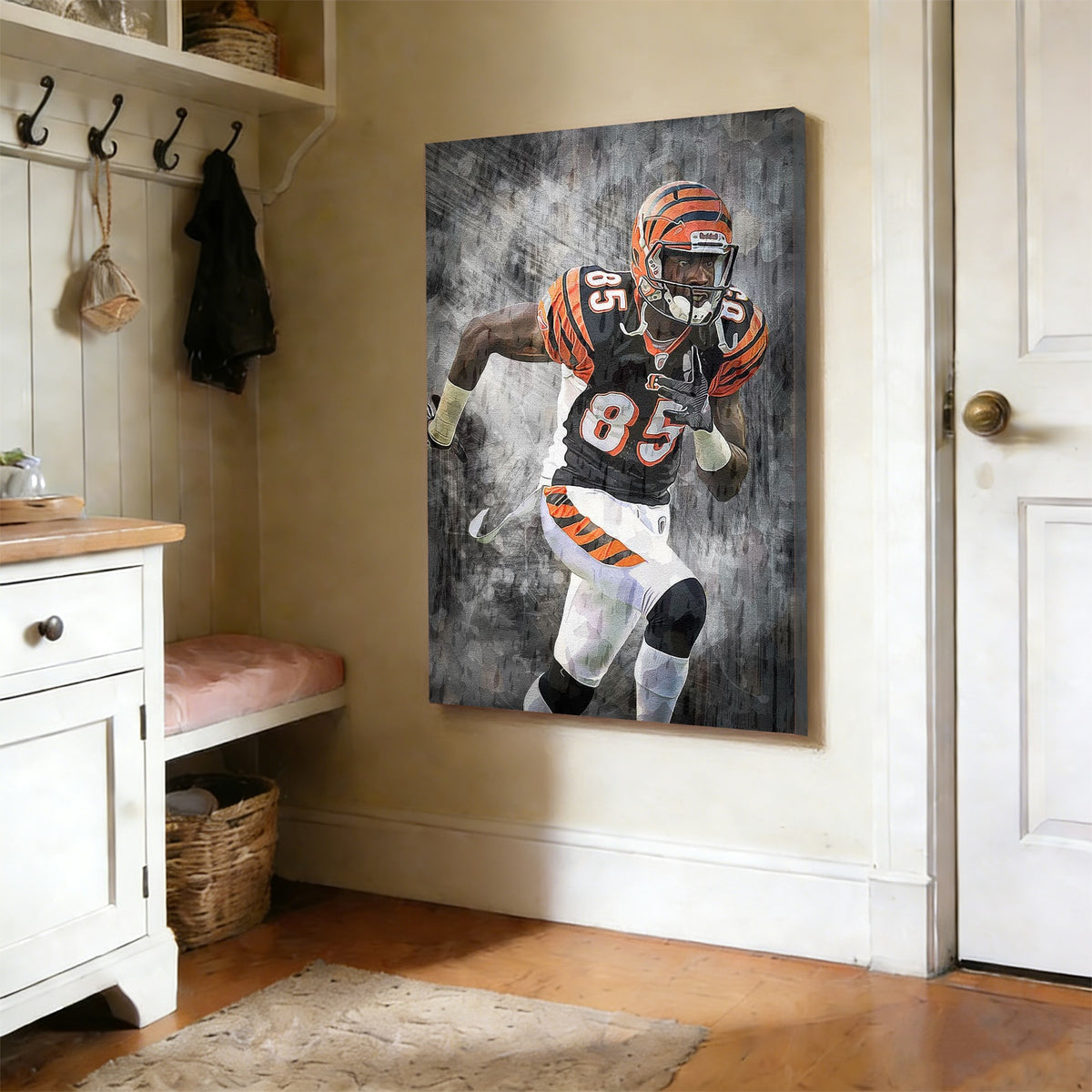 Chad Johnson Celebrity Sports Art Poster School Dining Room Decoration 4 Canvas Wall Art Poster Decor Gift