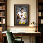 Ben Roethlisberger Celebrity Sports Art Poster School Dining Room Decoration 7 Canvas Wall Art Poster Decor Gift