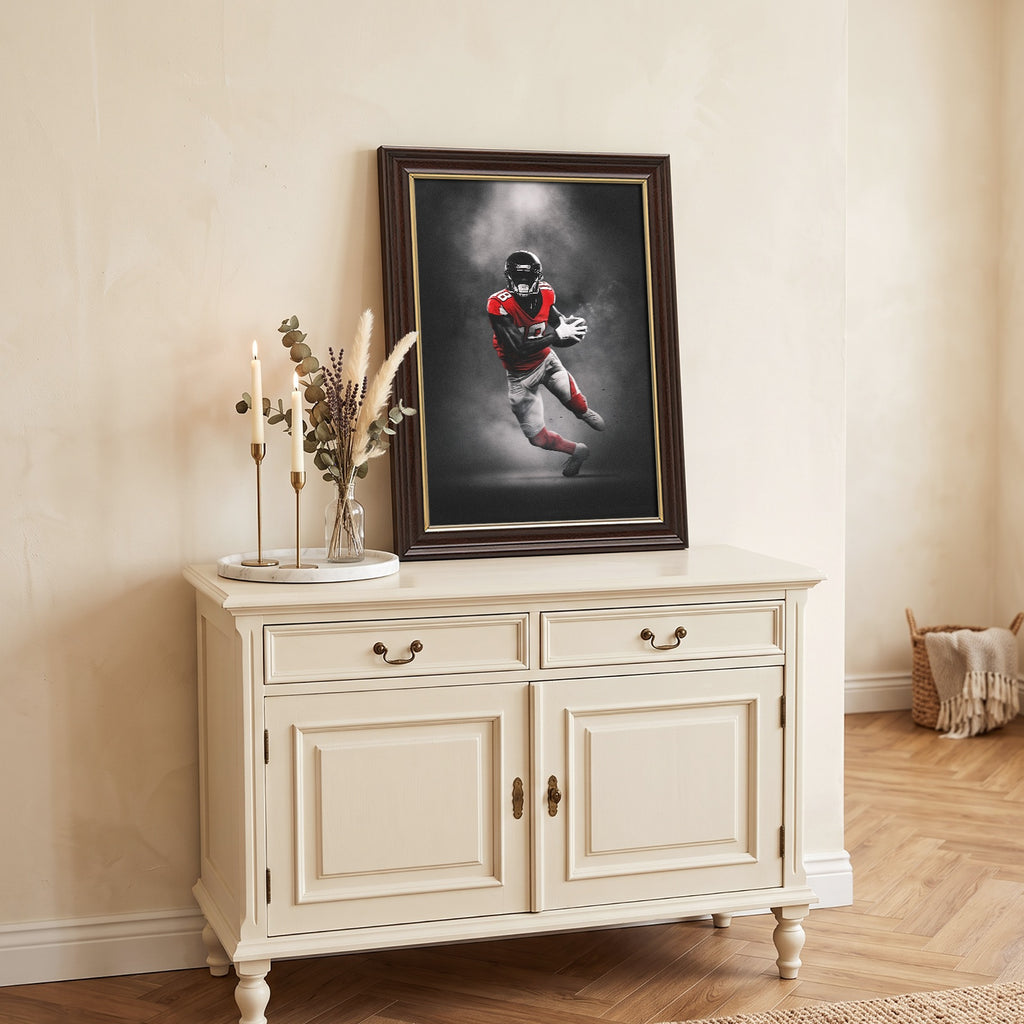 Calvin Ridley Art Sports Decorative Poster School Dormitory 6 Canvas Wall Art Poster Decor Gift