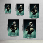 Cameron Jordan Celebrity Sports Art Poster School Dining Room Decoration 5 Canvas Wall Art Poster Decor Gift