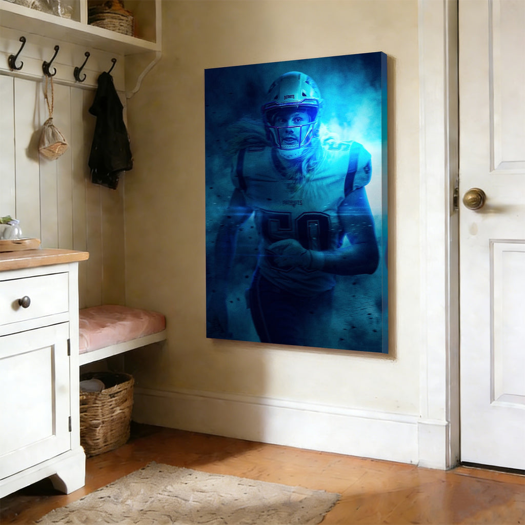 Chase Winovich Art Sports Decorative Poster School Dormitory 9 Canvas Wall Art Poster Decor Gift