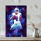 Dak Prescott Sports Celebrity Art Deco Poster 2 Canvas Wall Art Poster Decor Gift