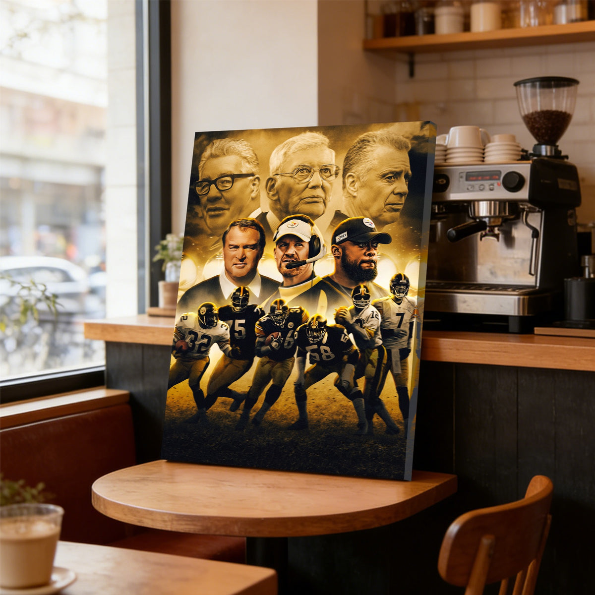 Ben Roethlisberger Art Sports Decorative Poster School Dormitory 0 Canvas Wall Art Poster Decor Gift