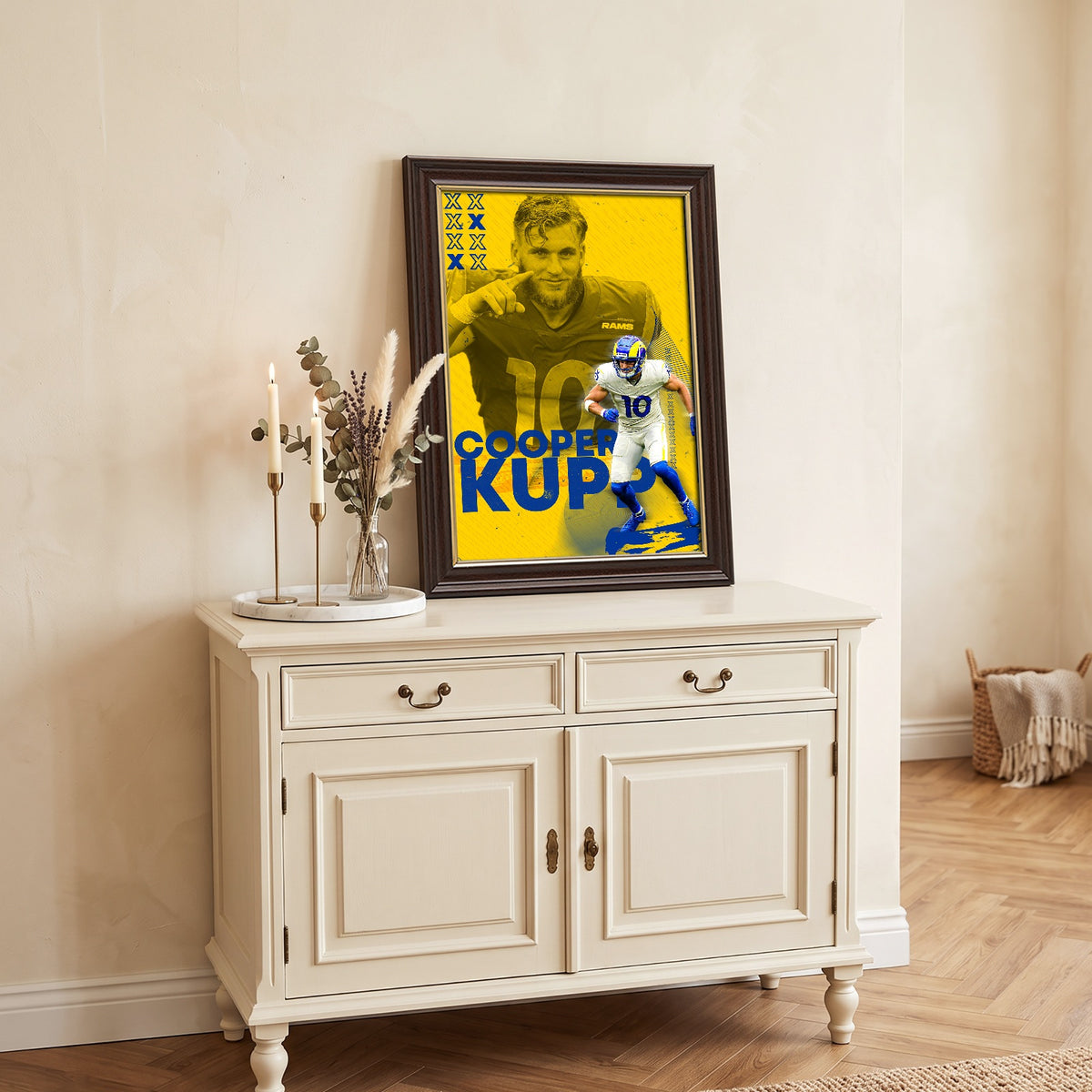 Cooper Kupp Sports Decoration Poster 4 Canvas Wall Art Poster Decor Gift