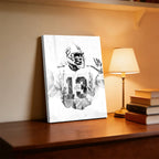 Dan Marino Art Sports Decorative Poster School Dormitory 2 Canvas Wall Art Poster Decor Gift