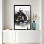 Charles Woodson Art Sports Decorative Poster School Dormitory 2 Canvas Wall Art Poster Decor Gift