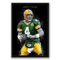 Brett Favre Art Poster 1 Canvas Wall Art Poster Decor Gift