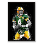 Brett Favre Art Poster 1 Canvas Wall Art Poster Decor Gift