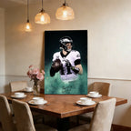 Carson Wentz Celebrity Sports Art Poster School Dining Room Decoration 0 Canvas Wall Art Poster Decor Gift
